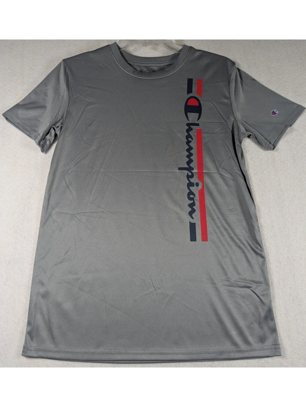 Champion - Logo Boys T-Shirt - Jersey Tee - Athletic - Size: 18/20